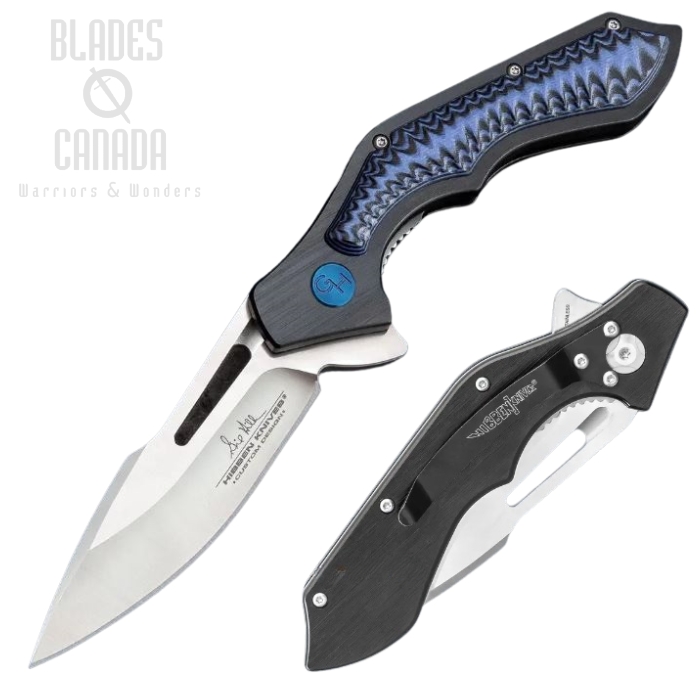 Gil Hibben Hurricane Flipper Folding Knife, Aluminum/G10, GH5081